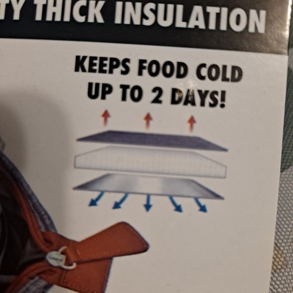 Accorn Street Insulated 6 Bottle Wine Cooler with shoulder strap - Picture 6 of 6